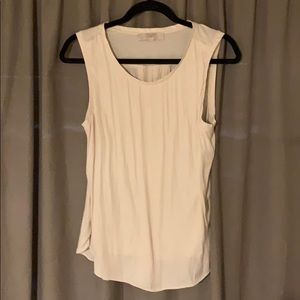 🎈 3/$20 Loft Cream Blouse Size M